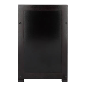 Winsome Wood Addison 4-piece Storage Bench Set With 3 Stylish Foldable Baskets, Perfect For Home Organization & Style Espresso Solid ,Composite Wood 92481-winsome-wood