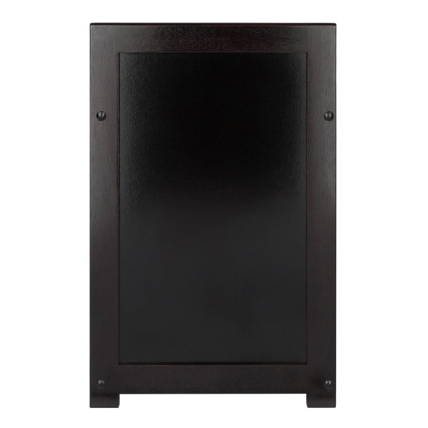 Winsome Wood Addison 4-piece Storage Bench Set With 3 Stylish Foldable Baskets, Perfect For Home Organization & Style Espresso Solid ,Composite Wood 92481-winsome-wood