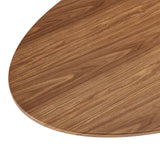 Moriah Walnut Dining Table 924Walnut-T Meridian Furniture