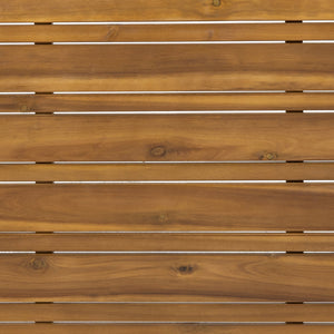 English Elm Christopher Knight Home® - Outdoor 4-Piece Acacia Wood Chat Set With Wicker Accents, Water-Resistant Cushions & Teak Finish 68942.00BGE-2_70141.00BGE