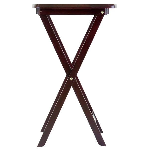 Winsome Wood Dylan 5-piece Espresso Snack Table Set - Versatile Folding Tables For Entertaining Or Daily Use Espresso Solid ,Composite Wood 92517-winsome-wood