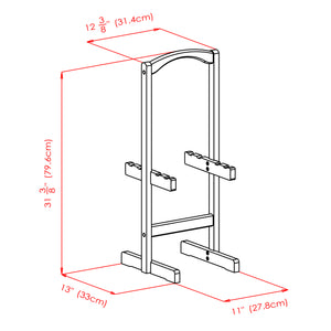 Winsome Wood Dylan 5-piece Espresso Snack Table Set - Versatile Folding Tables For Entertaining Or Daily Use Espresso Solid ,Composite Wood 92517-winsome-wood