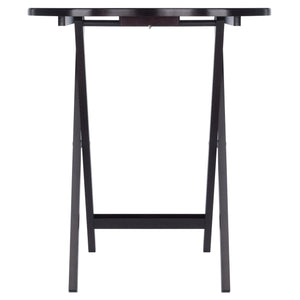 Winsome Wood Skippy 5-piece Snack Table Set – Versatile Espresso Design For Easy Entertaining & Compact Storage Espresso Solid ,Composite Wood 92532-winsome-wood