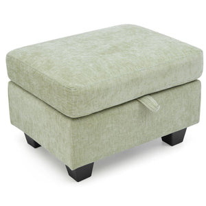 English Elm Single Chenille Manual Recliner with Usb Port Hidden Storage Ottoman and Cup Holders Cyan W487P423654