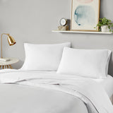 Intelligent Design Microfiber Casual All Season Soft Touch Sheet Set ID20-146 White