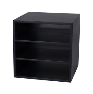 Butler Specialty Cornelius Versatile Stackable Bookcase Organizer - Stylish Storage Solution For Home & Office Blue Mdf,Cherry Veneer 9264291-butler