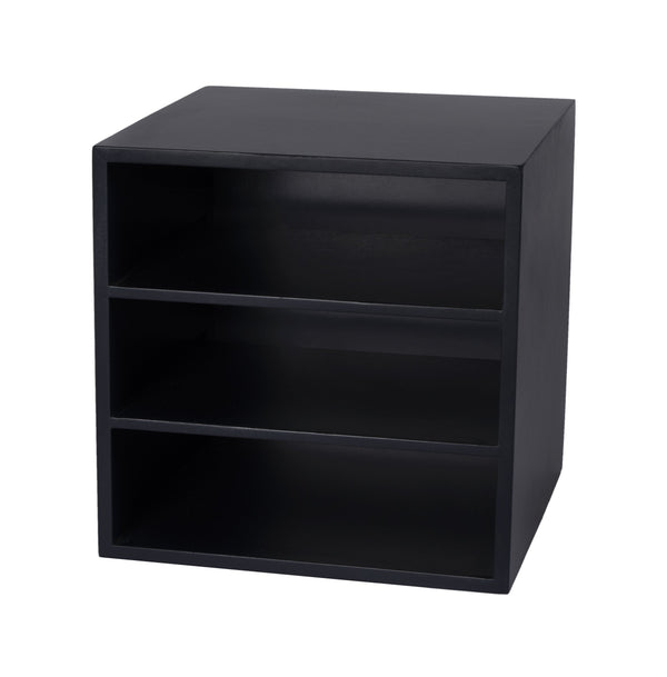 Butler Specialty Cornelius Versatile Stackable Bookcase Organizer - Stylish Storage Solution For Home & Office Blue Mdf,Cherry Veneer 9264291-butler