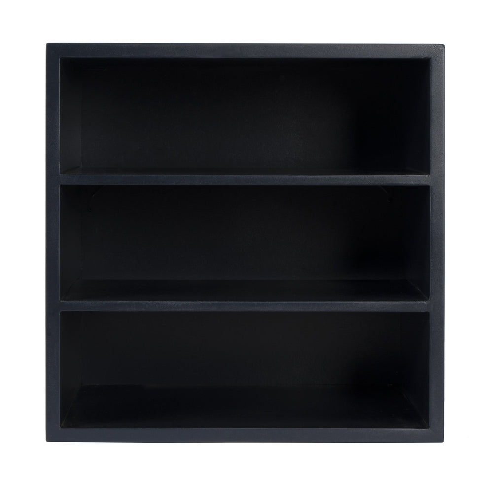 Butler Specialty Cornelius Versatile Stackable Bookcase Organizer - Stylish Storage Solution For Home & Office Blue Mdf,Cherry Veneer 9264291-butler