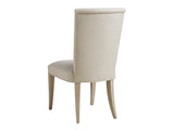 Lexington Barclay Butera Serra Upholstered Side Chair - Casual Elegance With Soft Linen Fabric And Flared Saber Legs For Comfort Dune  926-882-01