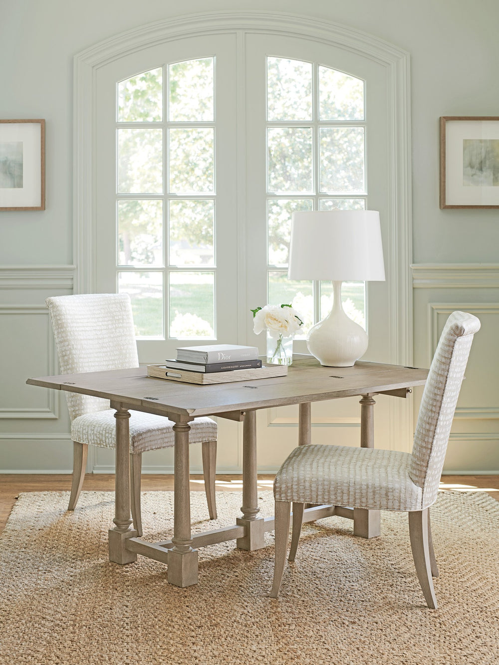 Lexington Barclay Butera Andalusia Flip-top Console: Elevate Your Space With Stylish Functionality And Timeless Design Dune  926-976