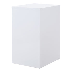 OSP Home Furnishings Metal File Cabinet White