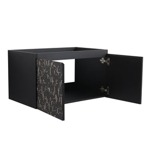 English Elm Bathroom Cabinet Door Panel - Artfully Designed For 30-Inch Vanities, Easy Upgrade & Durable Finish W999P180095