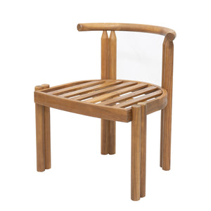 English Elm Christopher Knight Home® - Cove Teak & Beige 7PCS Acacia Outdoor Patio Dining Set – 4 Armless + 2 Armrest Chairs, Table (96) COVE7PCSET