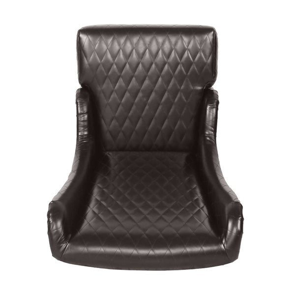 English Elm 23.03" Wide Pu Leather Wingback Accent Chair with Tall Back and Solid Birch Legs W680P421537