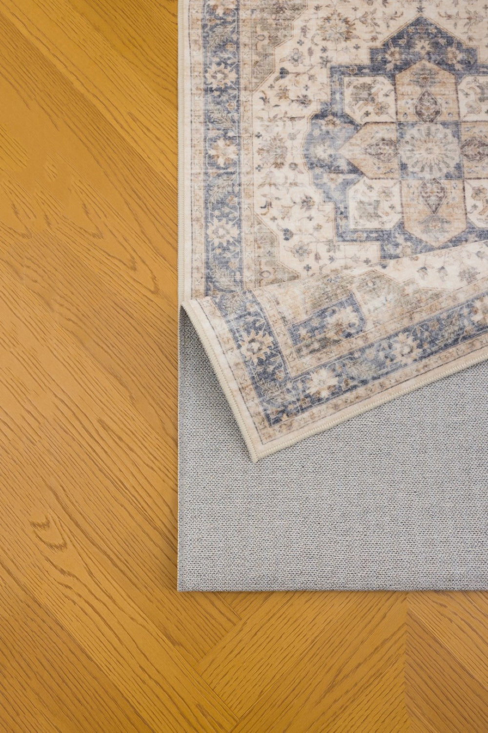 English Elm Premier Ivory Low Pile Area Rug Classic Pattern for Living Room and Dining Spaces B186P479388
