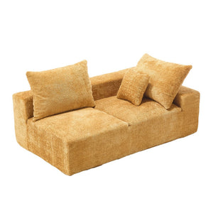 English Elm United Versatile Chenille Two-Person Sofa For Lounging, Napping & Home Office - Soft, Durable Comfort W1568P222619-GIGA