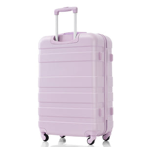 English Elm Luggage Sets 3 Piece Abs Hardshell Spinner Suitcase with Tsa Lock Lightweight Travel N726P203164B