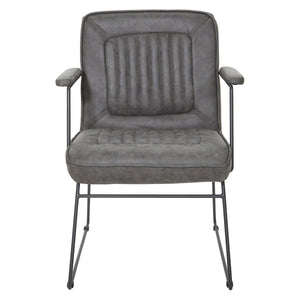 OSP Home Furnishings GT Chair Charcoal