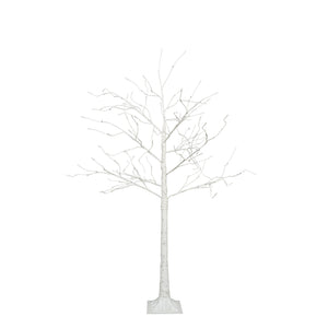 English Elm Set of Lighted Birch Tree with 216 Warm White LEDs, 3-Sizes 4/5/6FT, Indoor/Outdoor Romantic Decor N710P181843Y