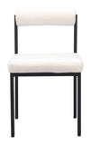 Livorno Dining Chair Ivory 110104 Zuo Modern