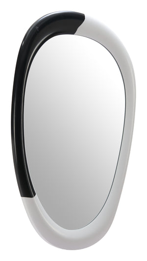 Muna Mirror White & Black 110189 Zuo Modern