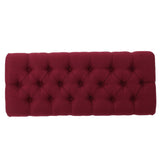 Christopher Knight Home® - Noble House - Scarlett Tufted Fabric Ottoman Bench