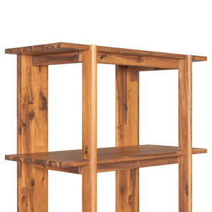 English Elm Christopher Knight Home® - 4-Tier Acacia Wood Bookcase with Anti-Tip Kit, Heavy-Duty Open Shelves Holds 120 lbs Each, Sleek Storage Solution Teak N758P294084T