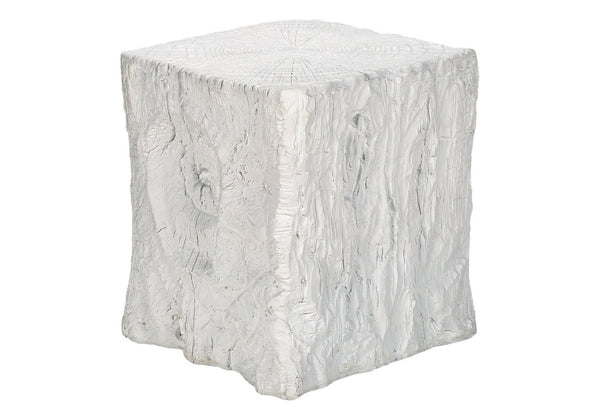 English Elm Accent Table Square Magnesium Oxide Wood Grain Modern Indoor Outdoor Side Piece B2710P461673