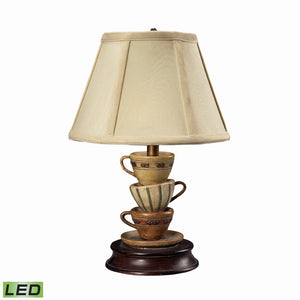 Accent Lamp 12.8'' High 1-Light Table Lamp - Multicolor - Includes LED Bulb 93-10013-LED Elk Home