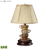 Accent Lamp 12.8'' High 1-Light Table Lamp - Multicolor - Includes LED Bulb 93-10013-LED Elk Home