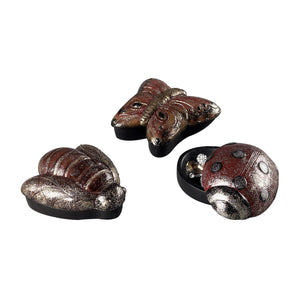 Metallic Bug Keepsake Box - Set of 3 93-10042/S3 Elk Home