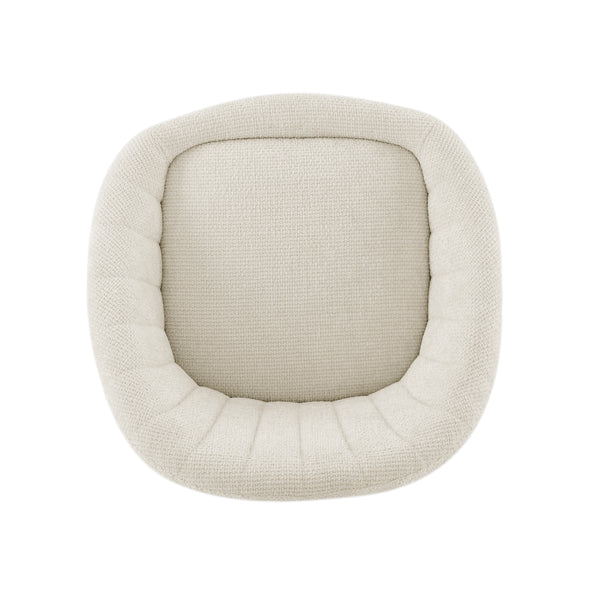 New Pacific Direct Watson Fabric Counter Stool - Set of 2 Haga Ivory 21 x 20 x 34.5