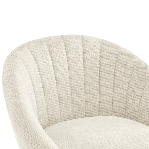 New Pacific Direct Watson Fabric Counter Stool - Set of 2 Haga Ivory 21 x 20 x 34.5