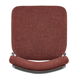 Zander Fabric Counter Stool - Set of 4 Pebbled Terracotta, Orange 9300165-655 New Pacific Direct