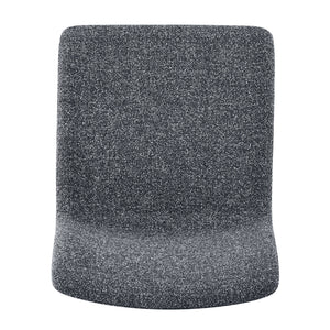 Bruce Fabric Dining Side Chair - Set of 2 Pebbled Charcoal, Black 9300171-653 New Pacific Direct