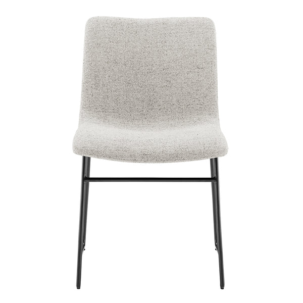 Bruce Fabric Dining Side Chair - Set of 2 Pebbled Cream, Beige 9300171-654 New Pacific Direct