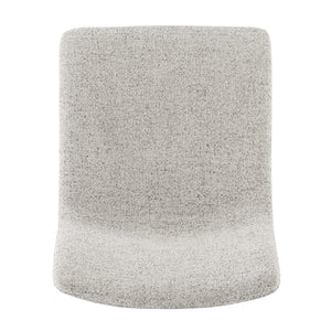 Bruce Fabric Dining Side Chair - Set of 2 Pebbled Cream, Beige 9300171-654 New Pacific Direct