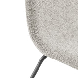 Bruce Fabric Dining Side Chair - Set of 2 Pebbled Cream, Beige 9300171-654 New Pacific Direct