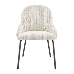 Katrisa Fabric Dining Side Chair - Set of 2 Zenith White 9300175-676 New Pacific Direct