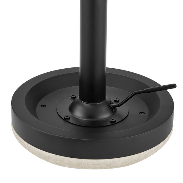 New Pacific Direct Juno Velvet Gaslift Swivel Bar Stool - Modern Industrial Style With Adjustable Height & Comfort Padburry Cream 100% Polyester 9300177-663-npd