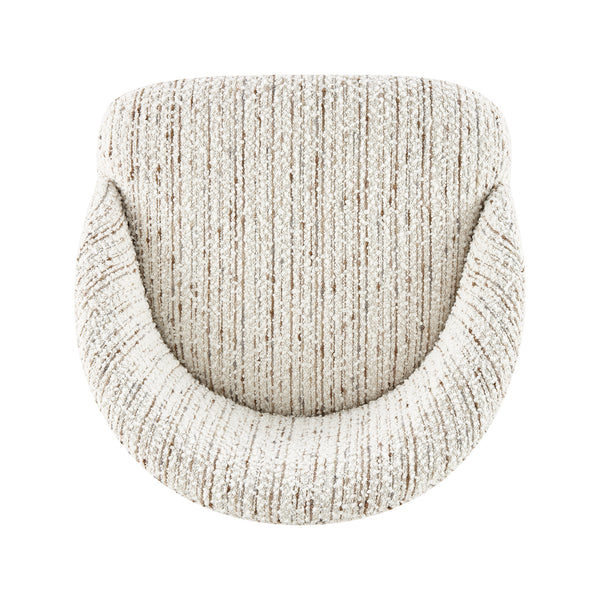 Jorrell Fabric Gaslift Swivel Bar Stool - Set of 2 Zenith White 9300178-676 New Pacific Direct