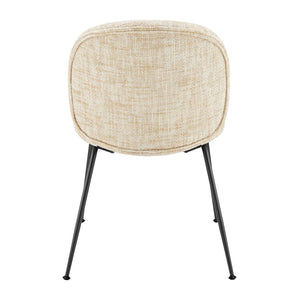 Nisha Fabric Dining Side Chair - Set of 2 Allure Cream, Beige 9300179-671 New Pacific Direct