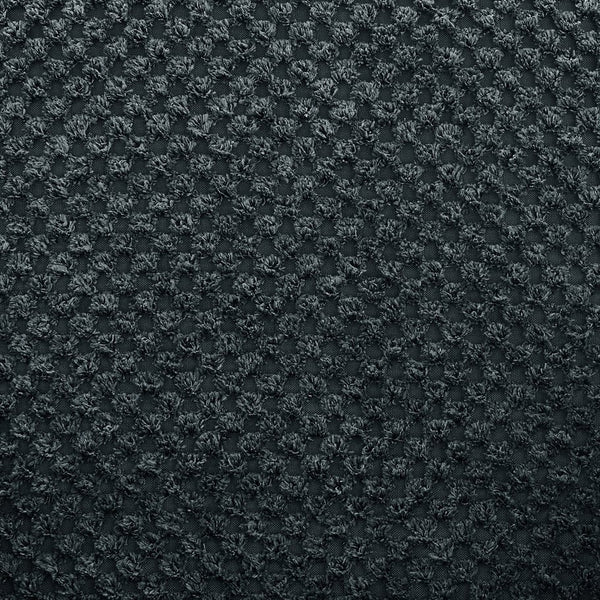 New Pacific Direct Watson Fabric Counter Stool Set Of 2 – Stylish Sea Shell Design, Durable, Easy Assembly, Modern Comfort Georgia Black 100% Polyester 9300180-675-npd