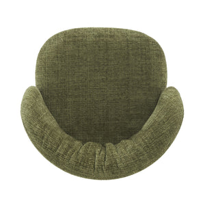 New Pacific Direct Millie Chenille Counter Stools Set Of 2 - Chic Modern Design With Plush Comfort & Stylish Legs Canova Green 100% Polyester 9300181-727-npd