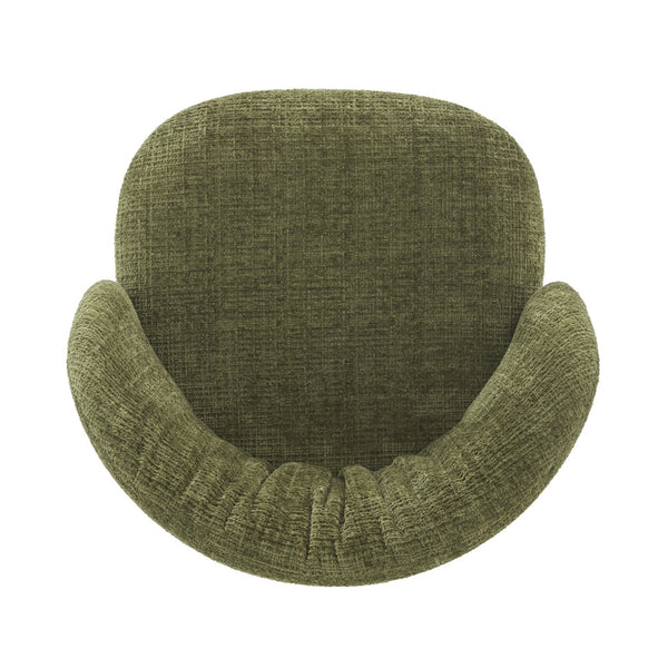 New Pacific Direct Millie Chenille Counter Stools Set Of 2 - Chic Modern Design With Plush Comfort & Stylish Legs Canova Green 100% Polyester 9300181-727-npd