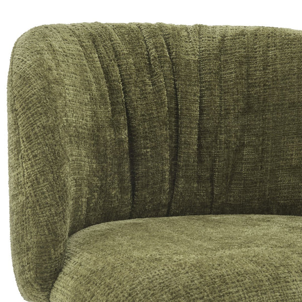 New Pacific Direct Millie Chenille Counter Stools Set Of 2 - Chic Modern Design With Plush Comfort & Stylish Legs Canova Green 100% Polyester 9300181-727-npd