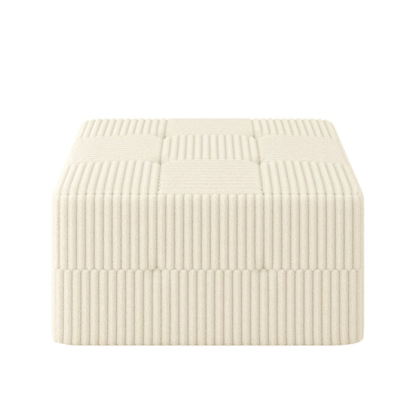 English Elm U Shape Modular Sectional Sofa - Stylish Corduroy Couch For Living Room, Bedroom, And Guests Comfort W487S00260-GIGA