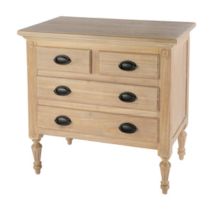 Butler Specialty Easterbrook 4 Drawer Accent Chest In Rich Mahogany - Timeless Elegance For Any Living Space Natural Mahogany Wood,Mdf,Plywood,Resin,Mahogany Veneer,Bronze 9306312-butler