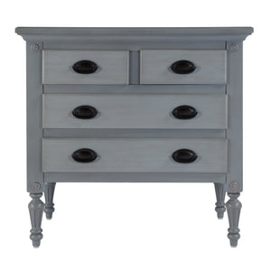 Butler Specialty Easterbrook 4 Drawer Accent Chest In Rich Mahogany - Timeless Elegance For Any Living Space Gray Mahogany Wood,Mdf,Plywood,Resin,Mahogany Veneer,Bronze 9306329-butler