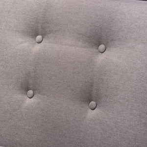 Baxton Studio Baxton Arvid Mid-Century Modern Gray Upholstered Dining Chair with Elegant Walnut Legs & Comfort BBT8051-Grey-CC